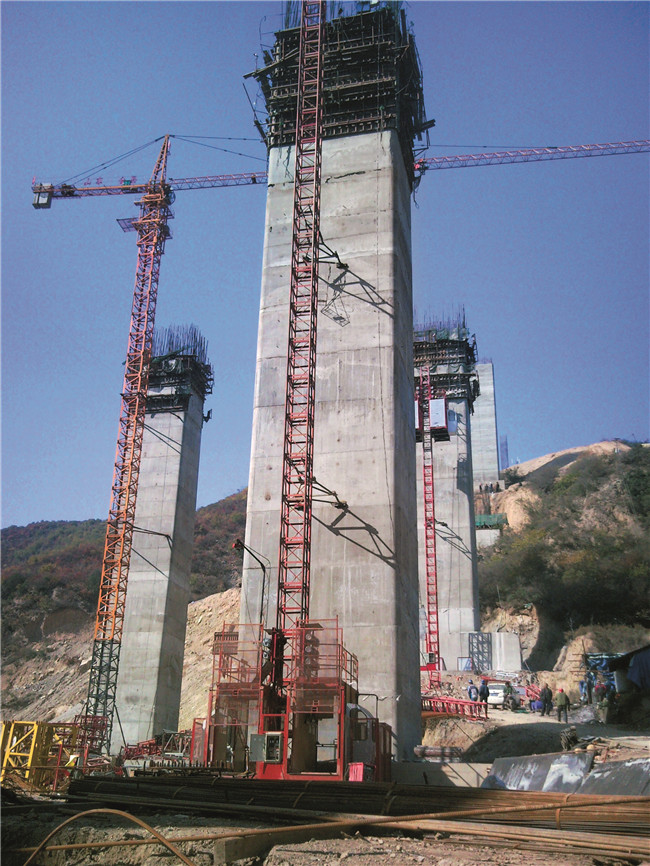 公司承建山西臨吉八標(biāo)項(xiàng)目建設(shè)現(xiàn)場